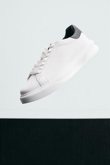 Zara CHUNKY SNEAKERS - White