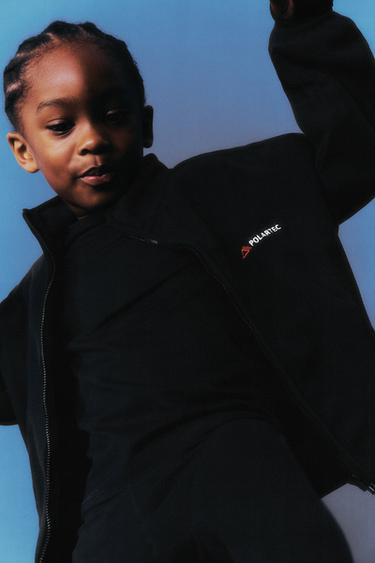 KURTKA POLAROWA POLARTEC ® - Czarny Zara