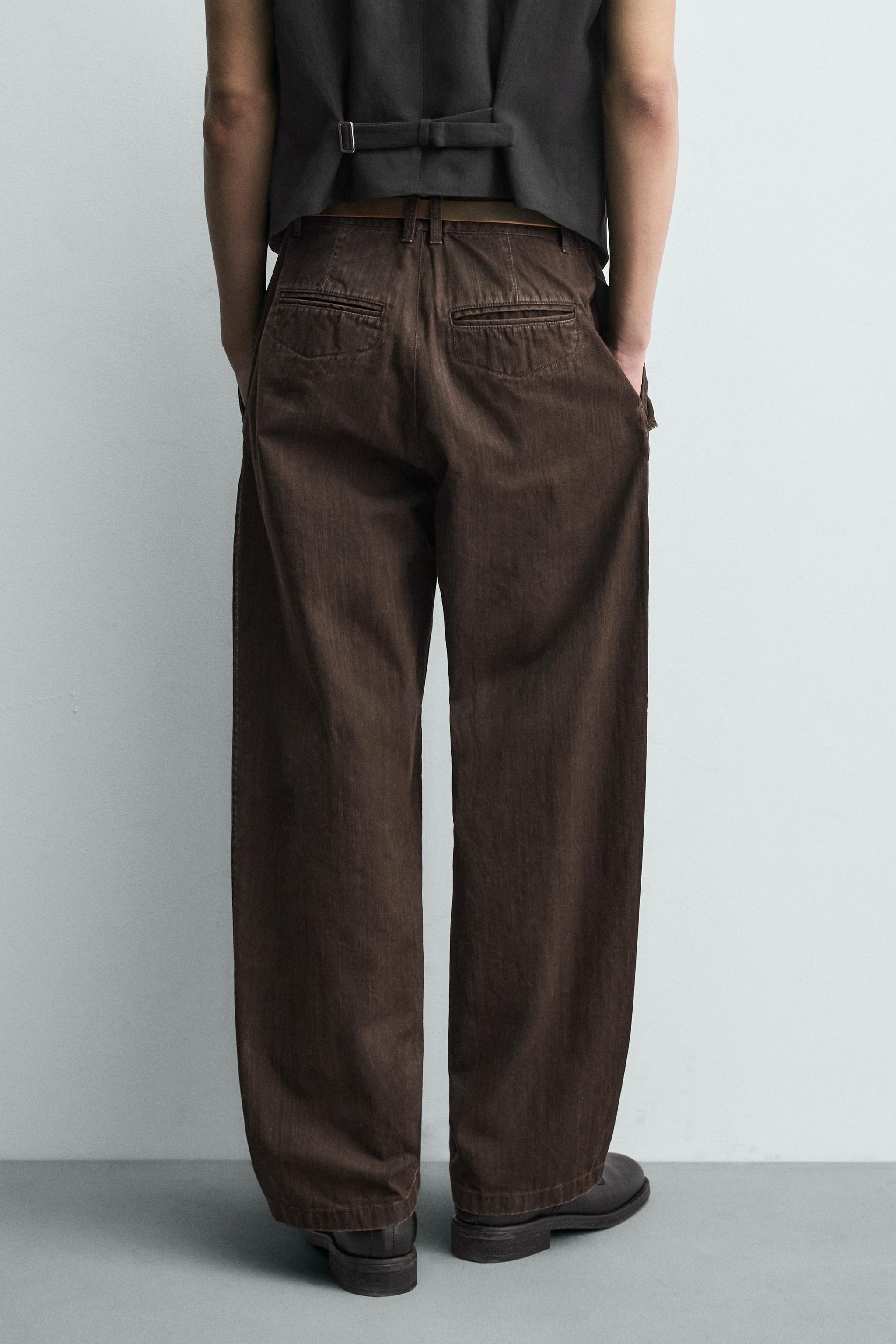 RELAXED FIT OVERALL POCKET PANTS
