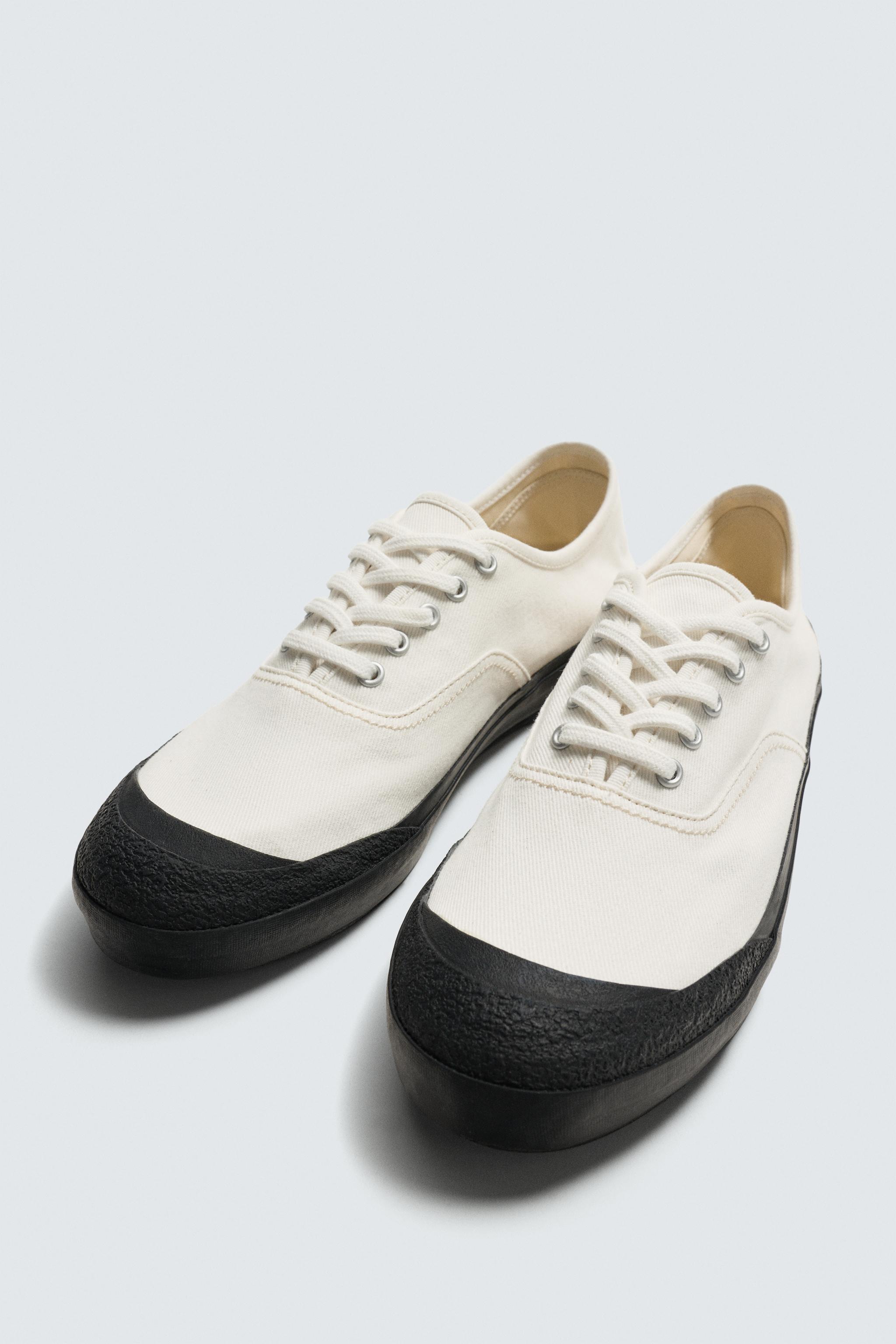 BASKETS EN TISSU AARON LEVINE X ZARA