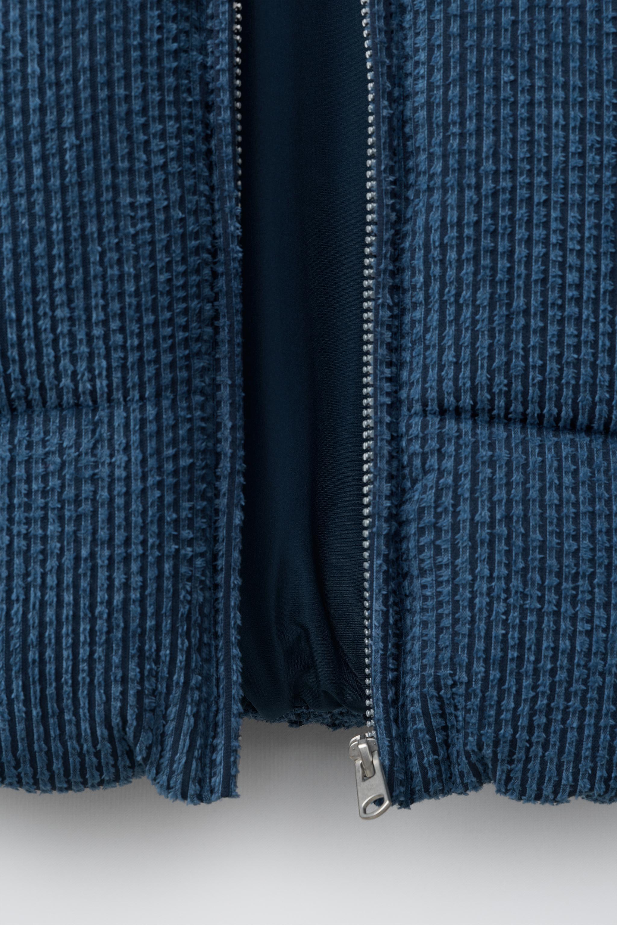 BLOUSON MATELASSÉ EN VELOURS CÔTELÉ