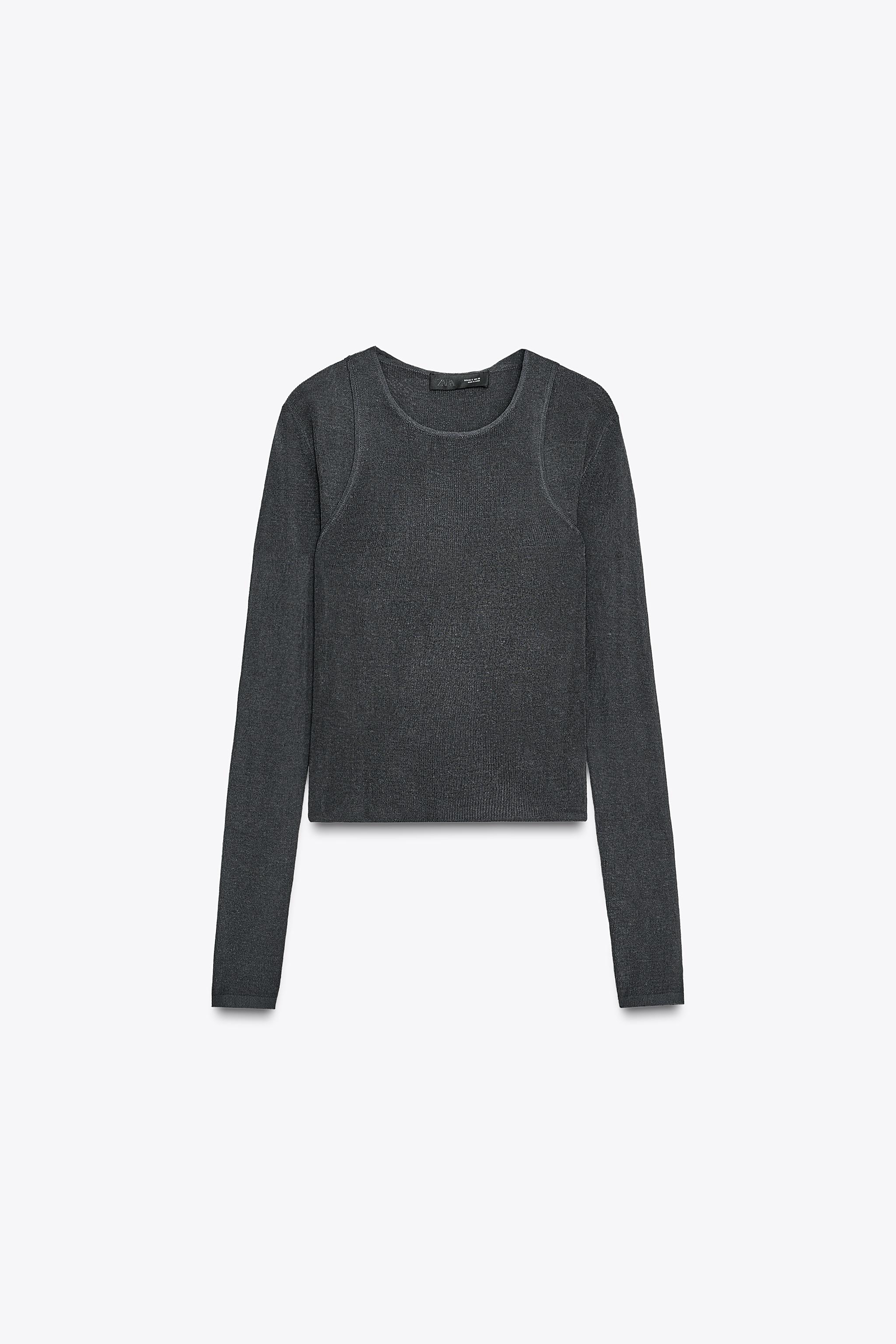 新品MIELI INVARIANT 2Way Tuck Knit Tops オリジナルファッション - 新品MIELI INVARIANT 2Way Tuck Knit Tops