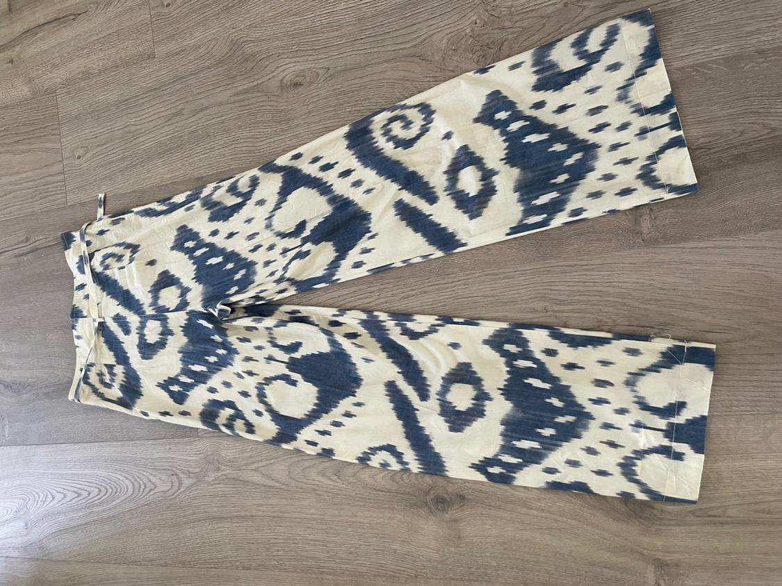 BELTED PRINTED PANTS - Image 4