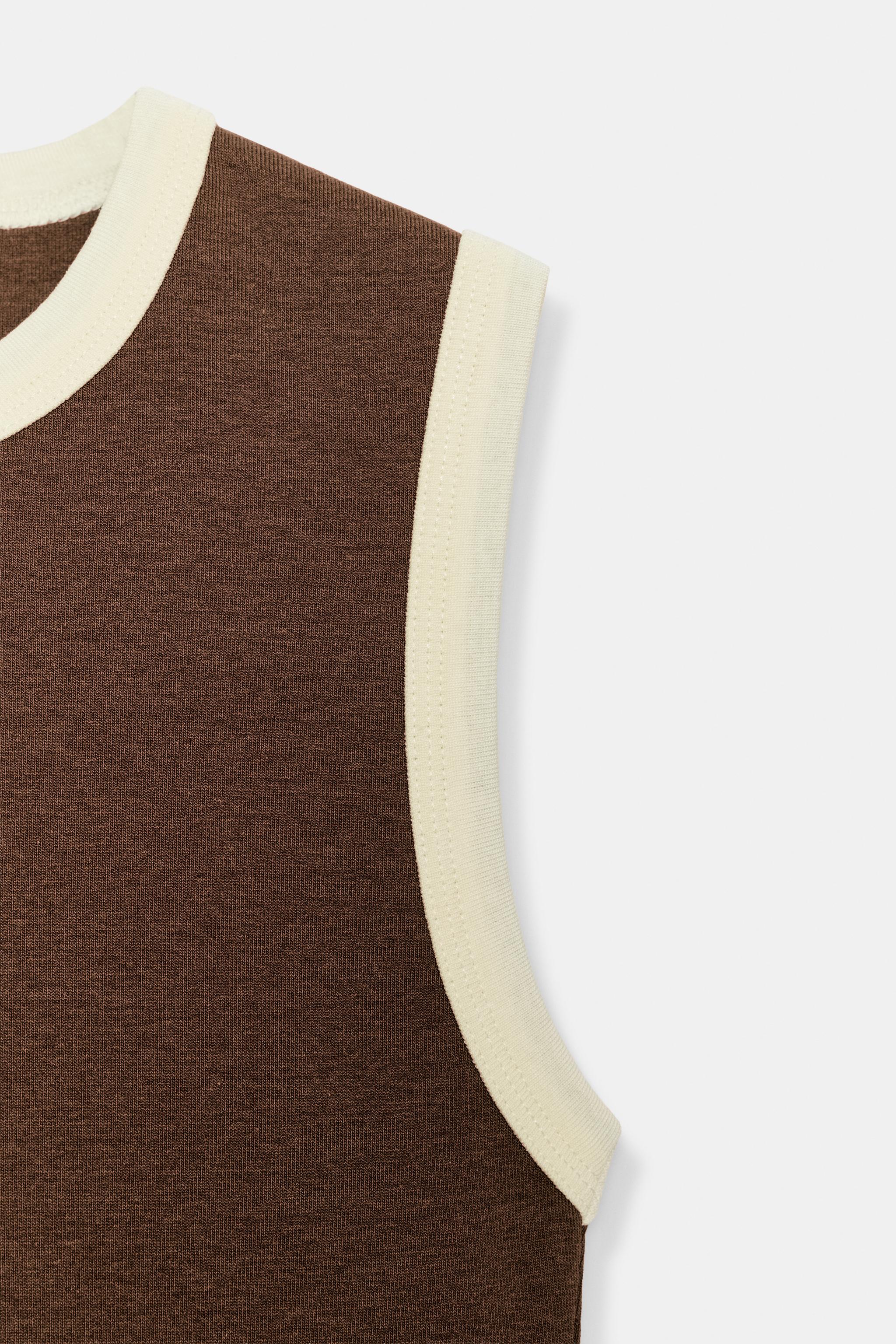 KONTRAST BİYELİ T-SHIRT - Görsel 8