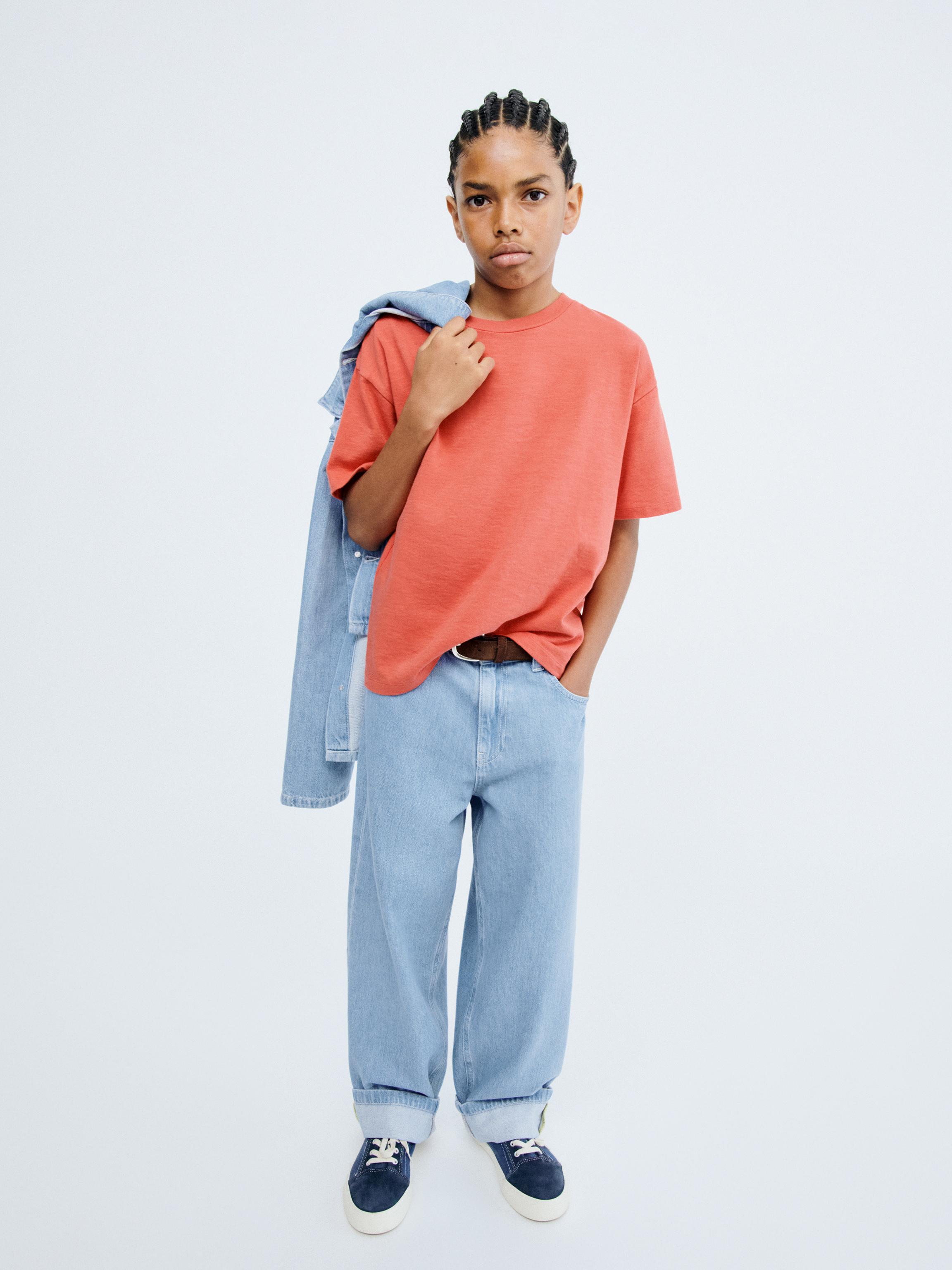 STORIESZ - PLAIN T-SHIRT — Red