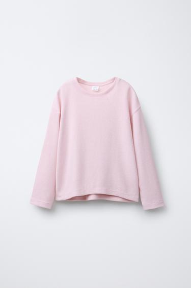 PLAIN SOFT TOUCH T-SHIRT - Pink by Zara