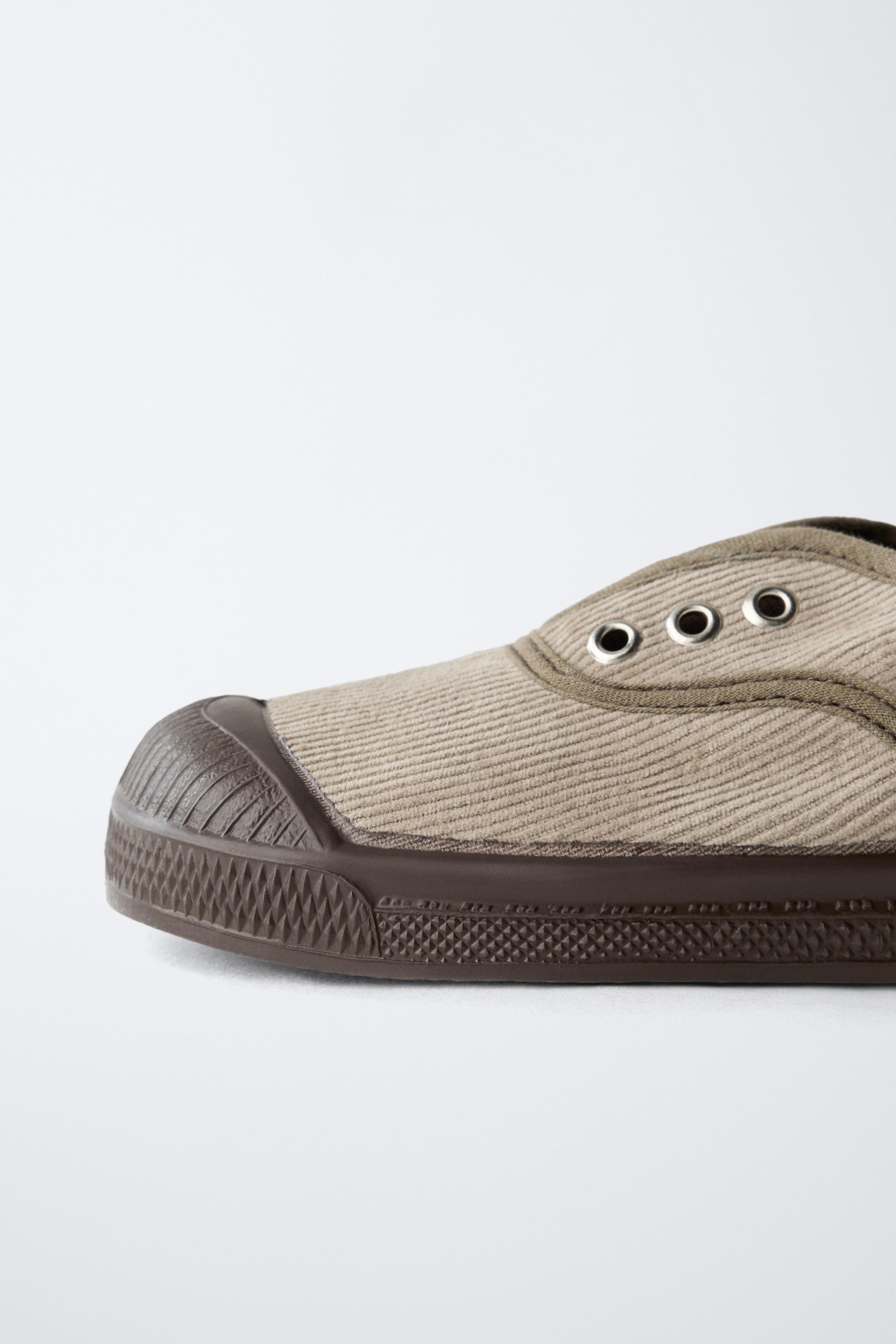 BENSIMON ® X ZARA CORDUROY SNEAKERS