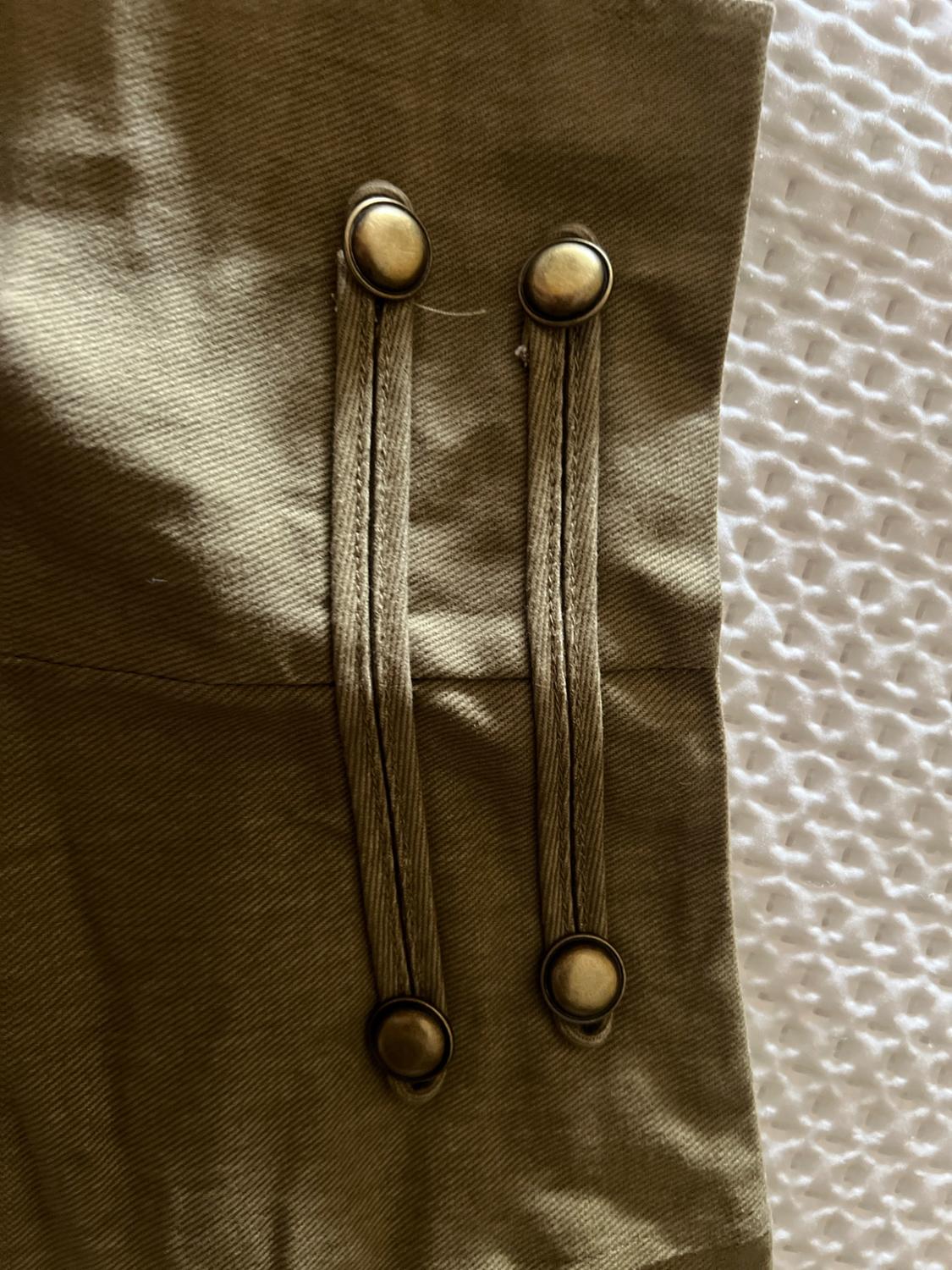 BUTTON MINI SHORTS - Image 3