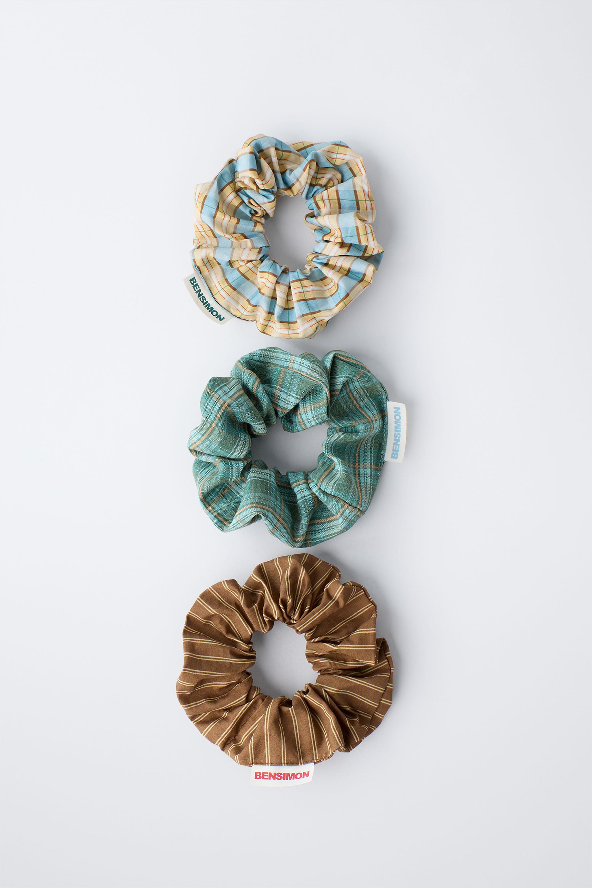 THREE-PACK OF BENSIMON ® X ZARA SCRUNCHIES