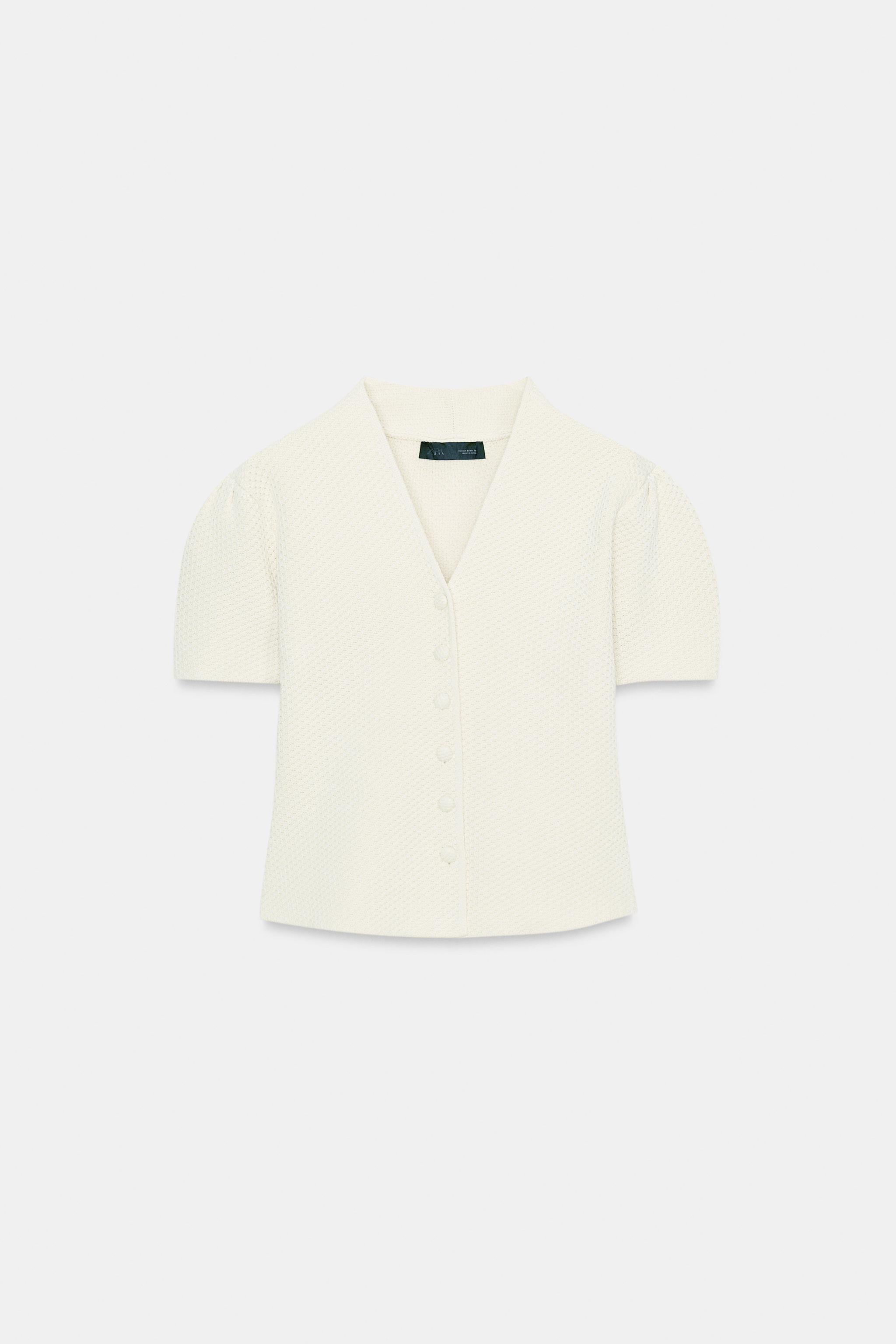 VESTE STRUCTURÉE EN MAILLE