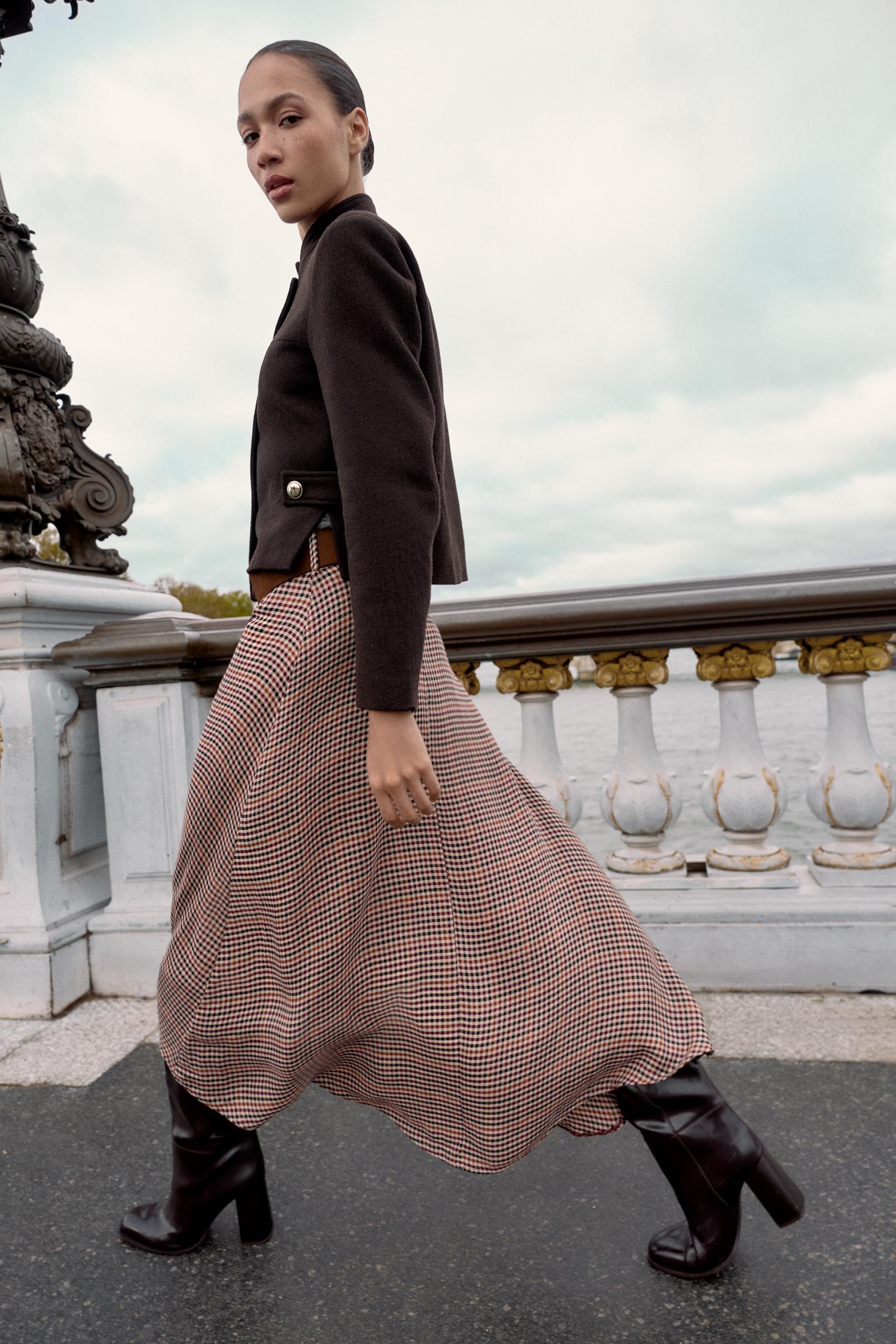 WOOL HIGH COLLAR JACKET