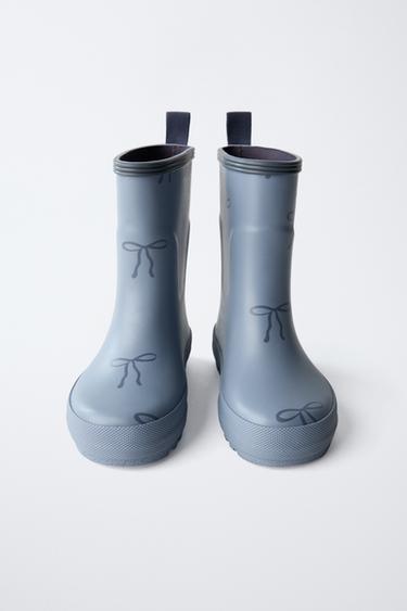 BOW WELLIES - Blue by Zara - Image 3