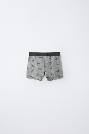 AGES 6-14/ TWO-PACK OF MAUI & SONS ® BOXERS - Orange by Zara - Image 3