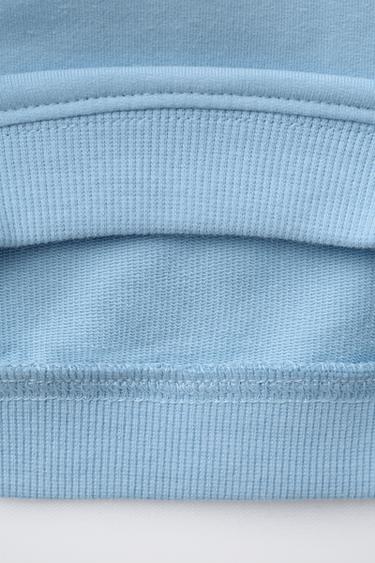 SWEATSHIRT AND JOGGERS SET - Light blue by Zara - Image 3