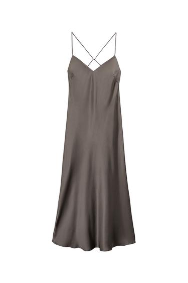 SATIN CAMISOLE DRESS
