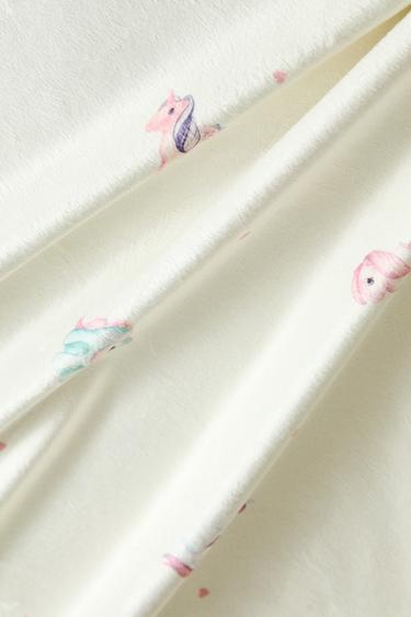 MY LITTLE PONY© PRINT FLEECE BABY BLANKET - Ecru by Zara - Image 2