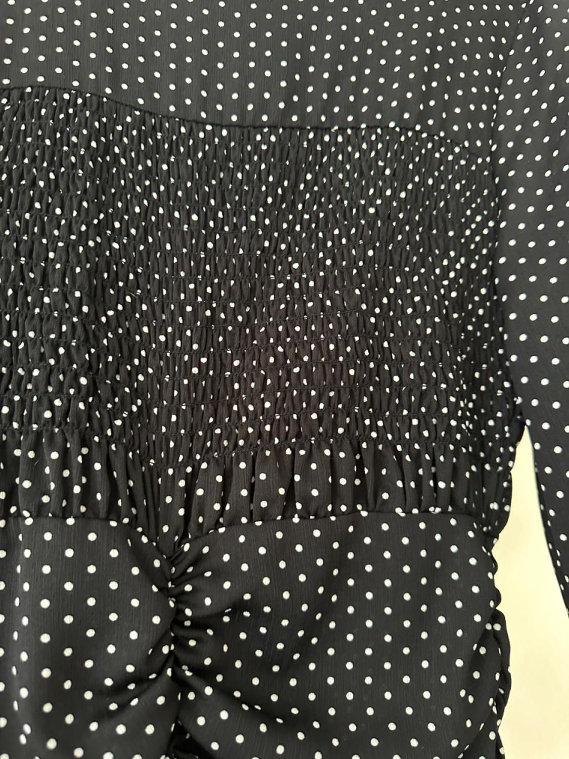 MICRO DOT MINI DRESS - Image 4