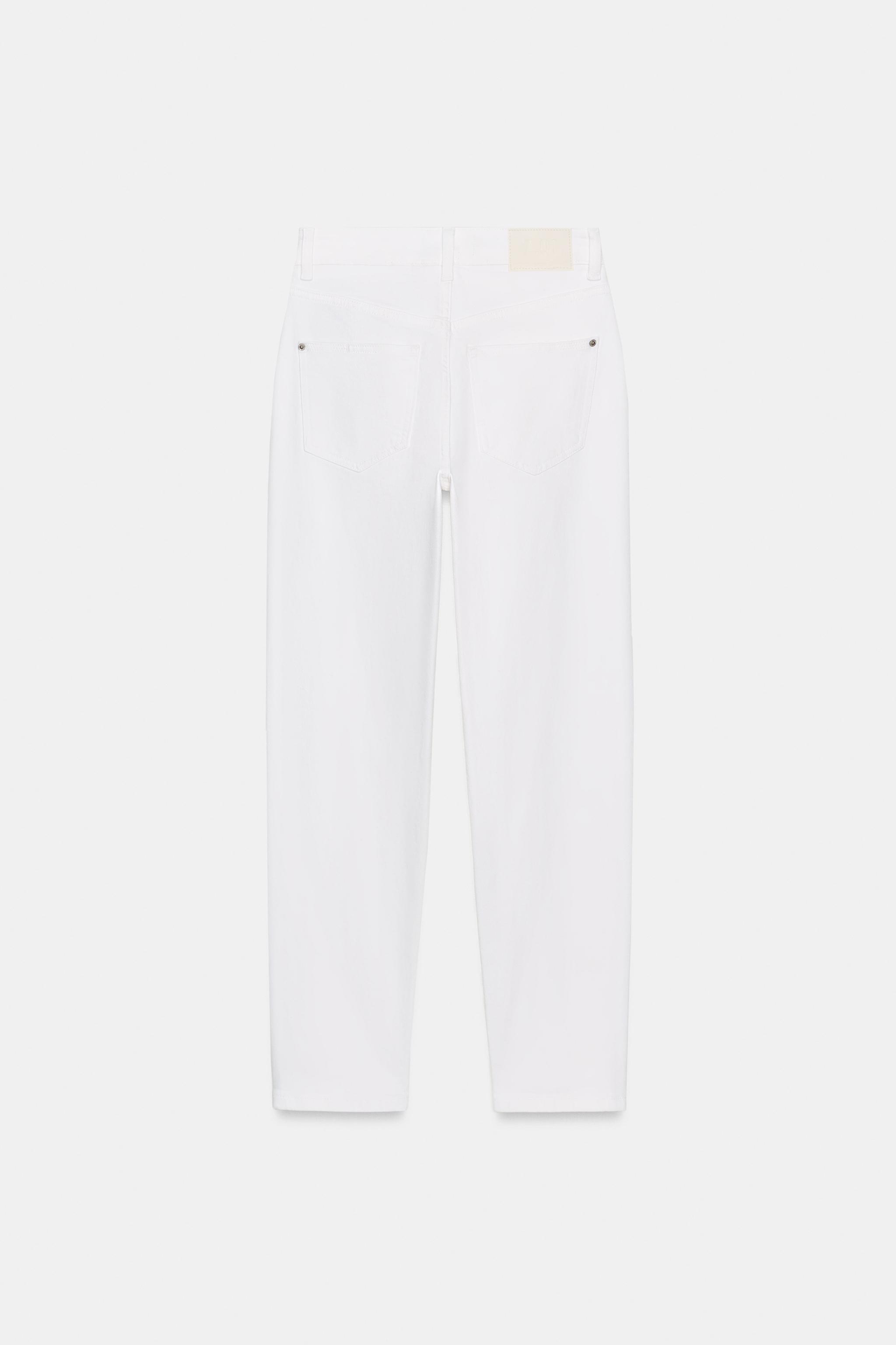 Zara Z1975 MOM FIT YÜKSEK BEL JEAN görsel 8