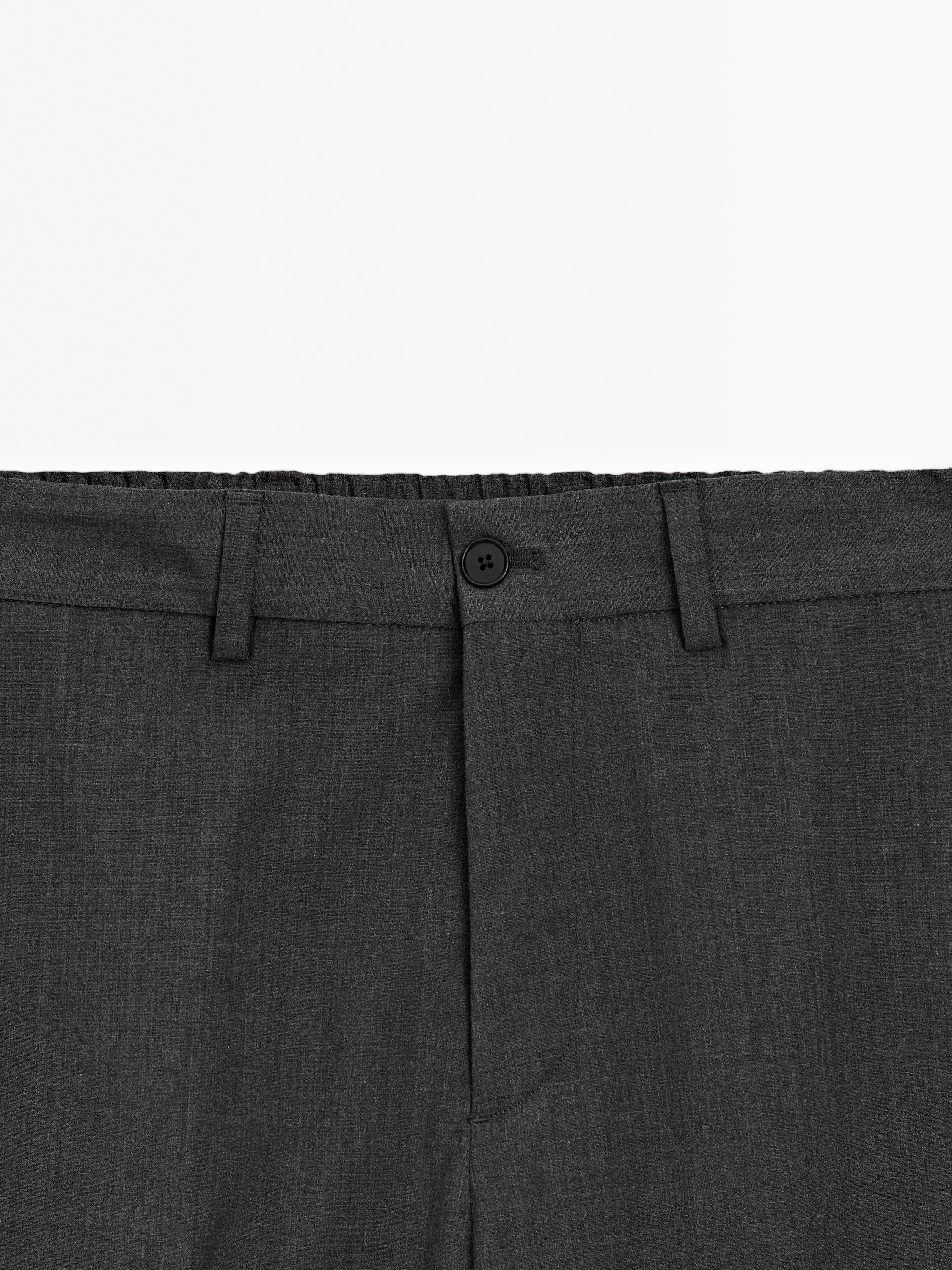 Pantalon laine total look