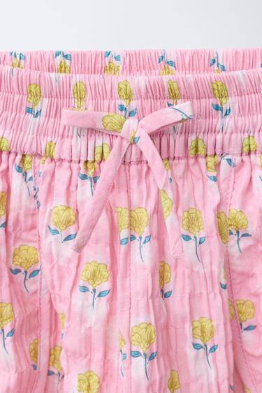 FLORAL PRINT CULOTTES - Pink by Zara - Image 2
