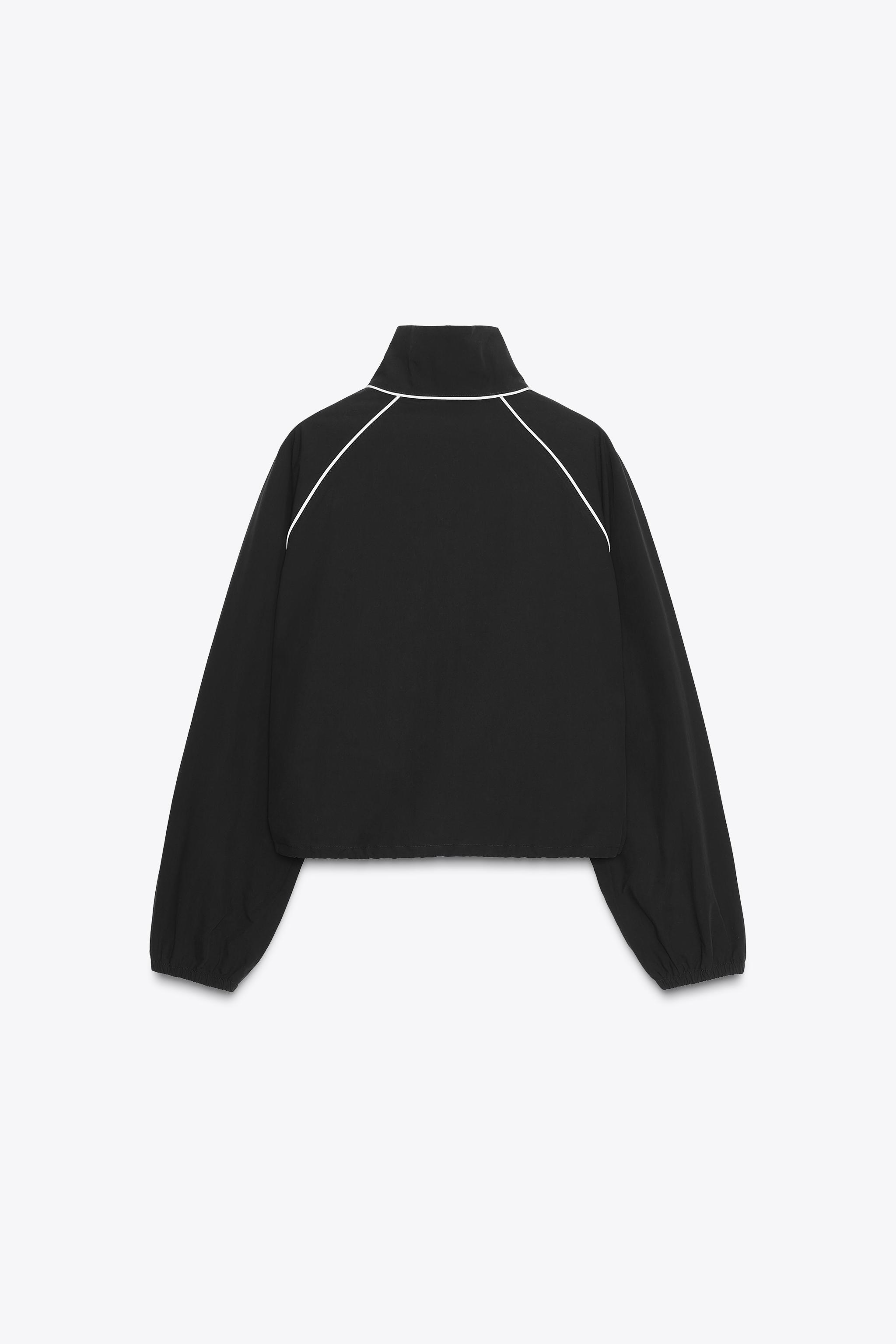 ナイロンパフジャケット - ブラック | ZARA Japan / 日本