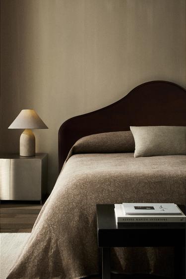 MORRIS & CO. LINEN BEDSPREAD - Vanilla Zara