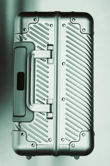 MALETA DE CABINA EN ALUMINIO - Plata de Zara