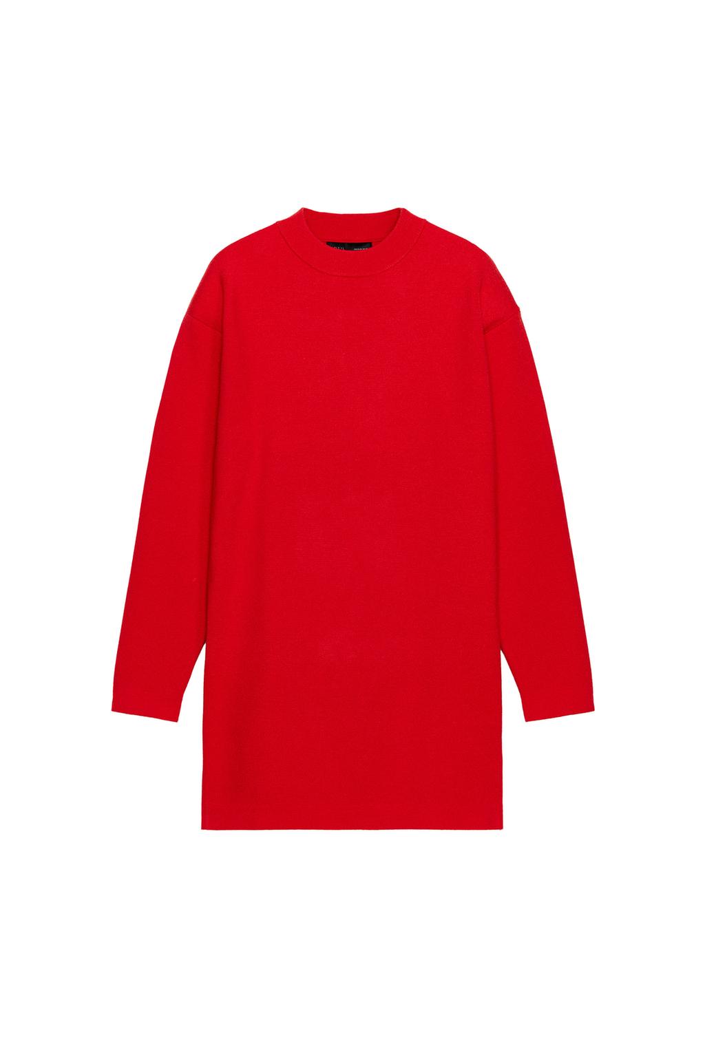 DROP SHOULDER KNIT DRESS - image 3