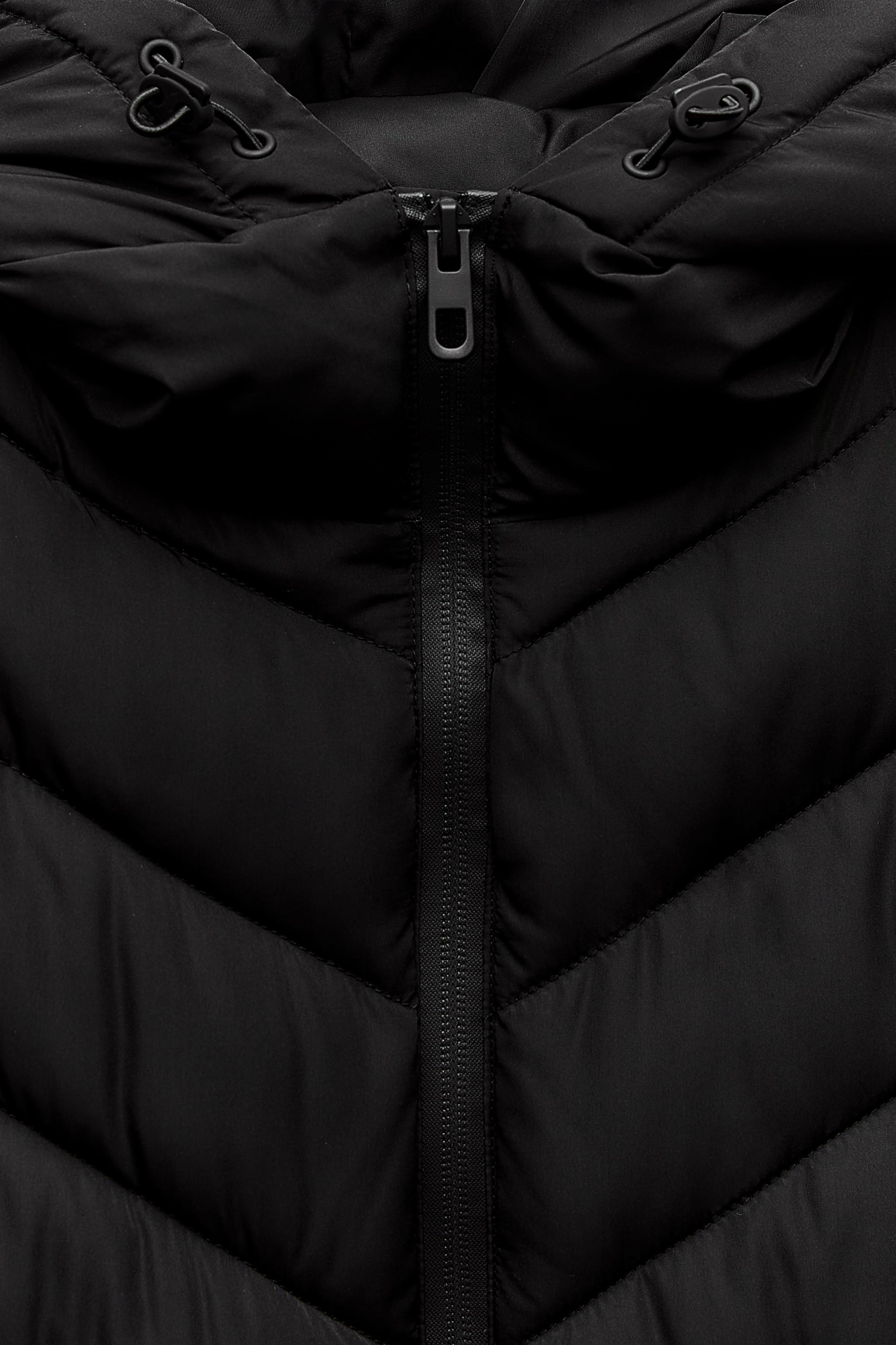 Contrast puffer jacket outlet zara