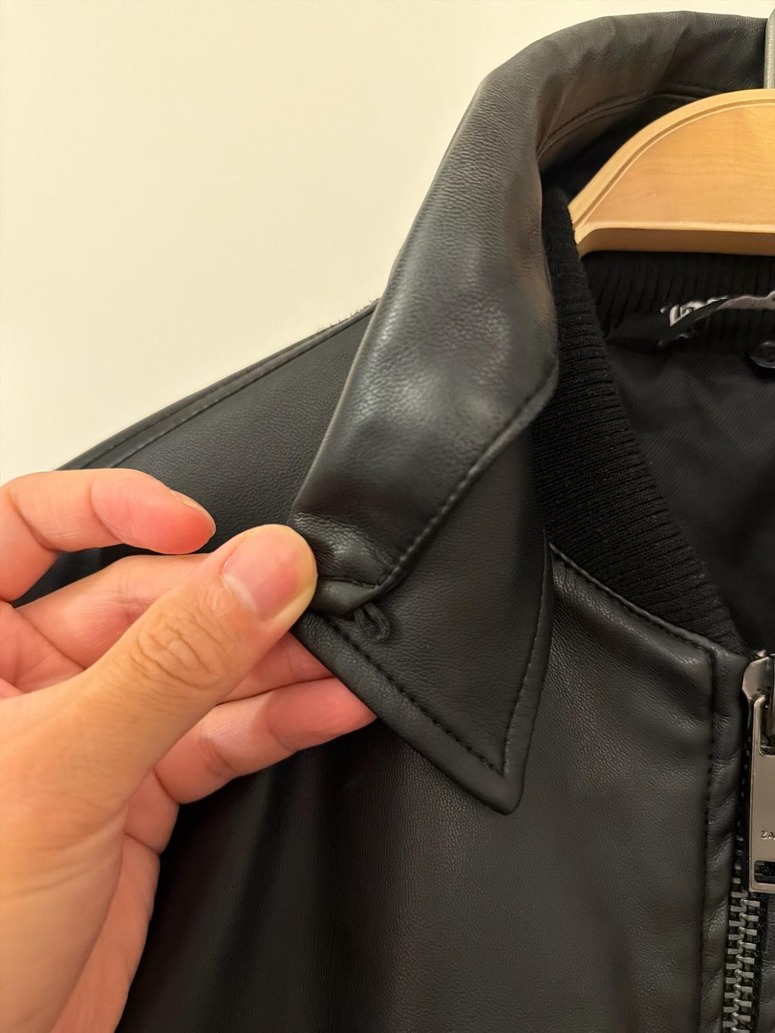 FAUX LEATHER PERFORATED JACKET - Image 5