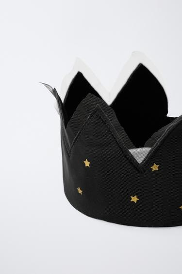 STAR TULLE CROWN - Black by Zara - Image 2