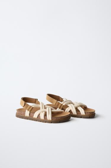 ROPE SANDALS - Brown by Zara - Image 1