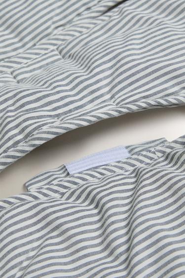 STRIPED BABY PUSHCHAIR SLEEPING BAG - Grey by Zara - Image 1