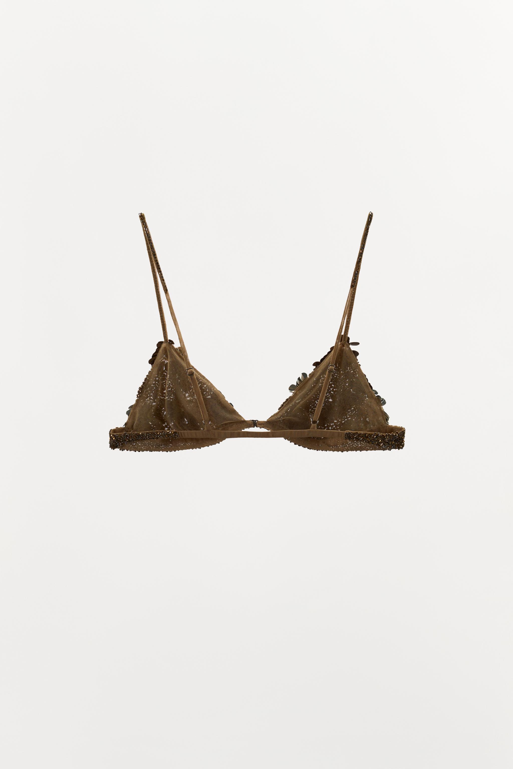 SOUTIEN-GORGE À FANTAISIE ET PAILLETTES