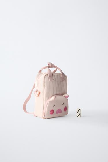 PIGGY BACKPACK - Pink by Zara - Image 6