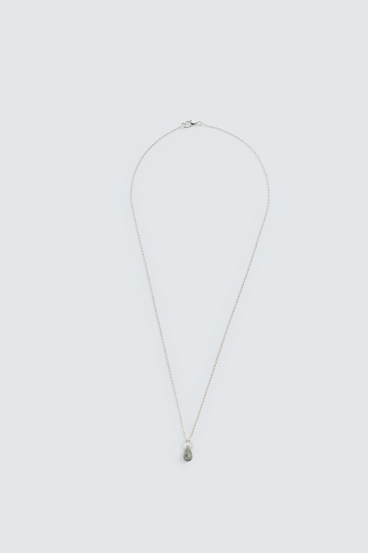 ZARA STONE PENDANT CHAIN
