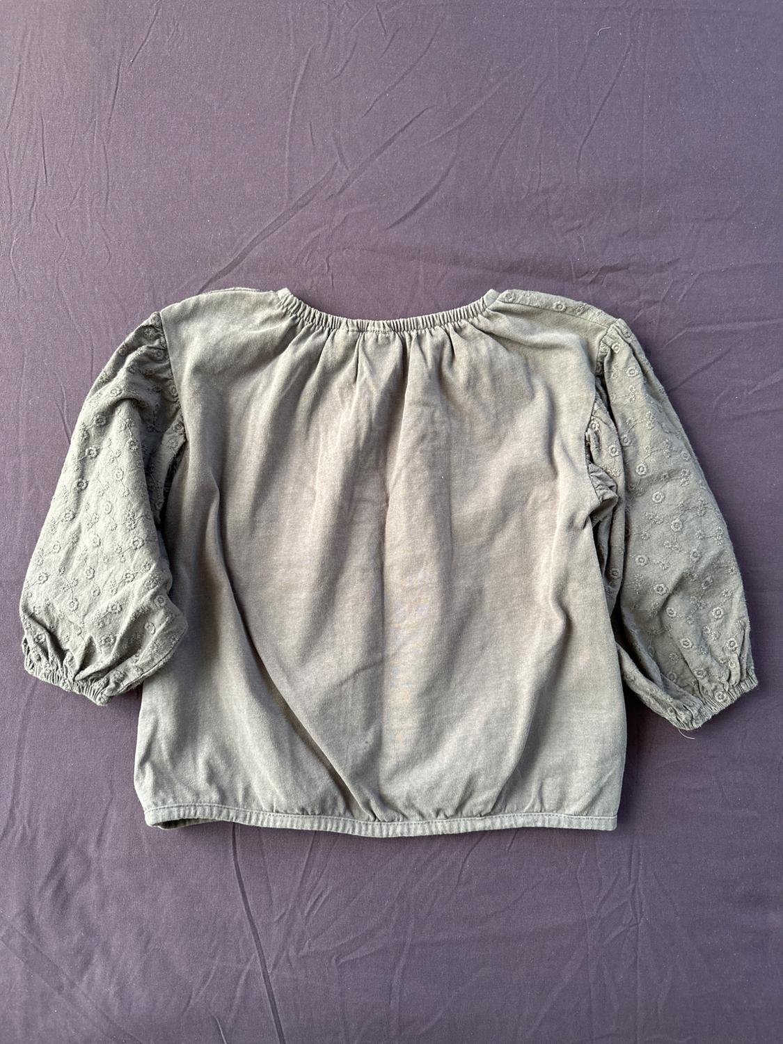 DAISY EMBROIDERY BALLOON SHIRT - Image 2