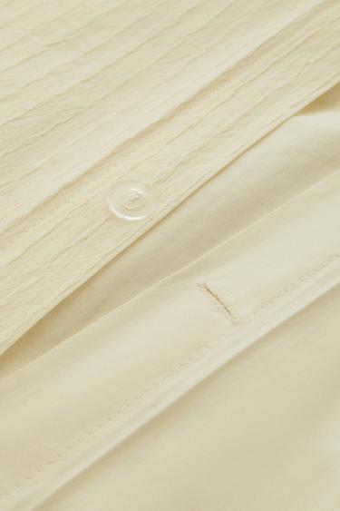TEXTURED DUVET COVER - Ecru by Zara - Image 3