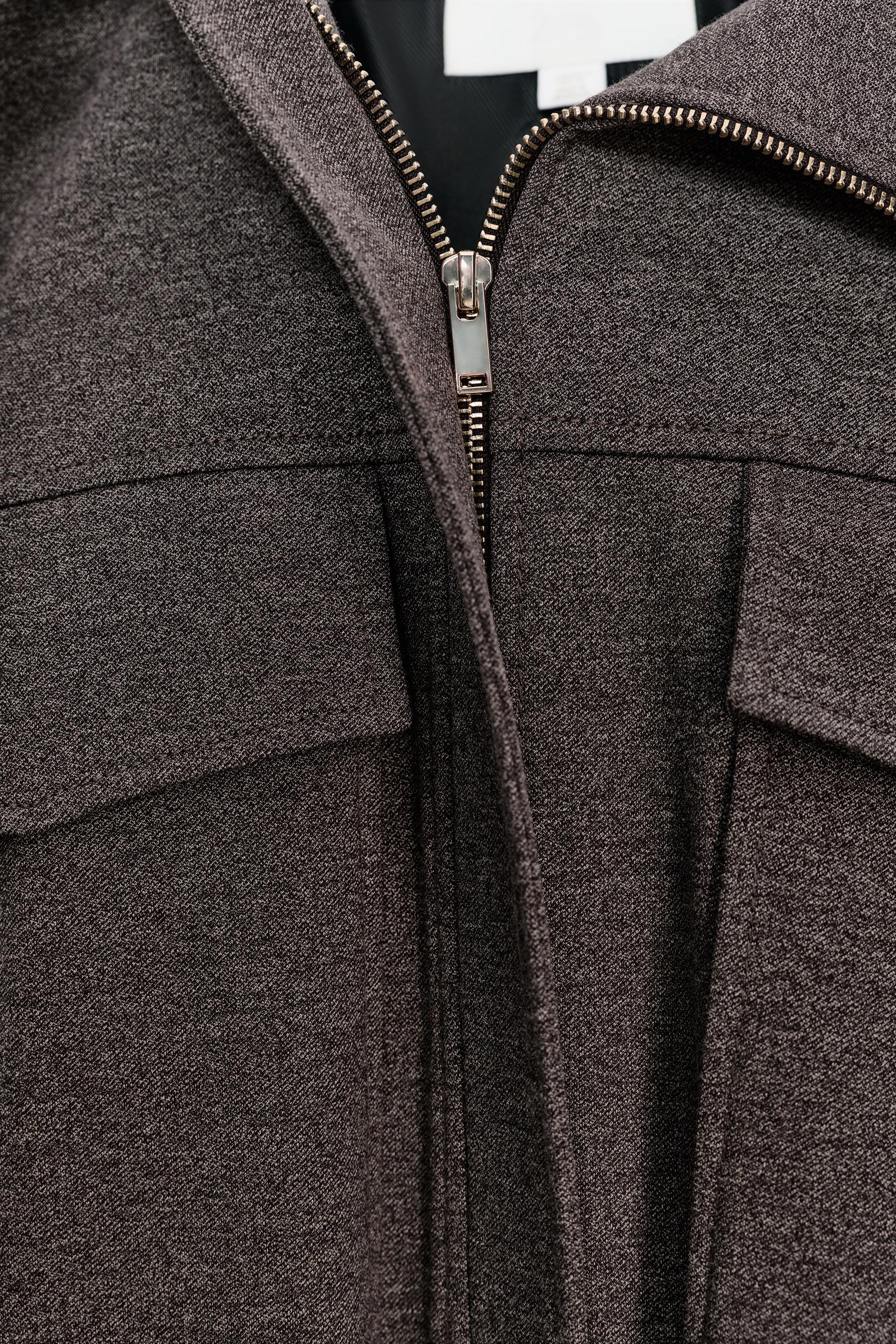 HIGH COLLAR BOMBER JACKET