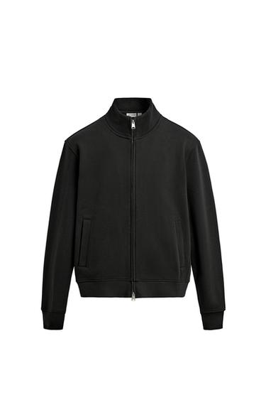 SUDADERA HEAVYWEIGHT CREMALLERA ORIGINS - Negro de Zara