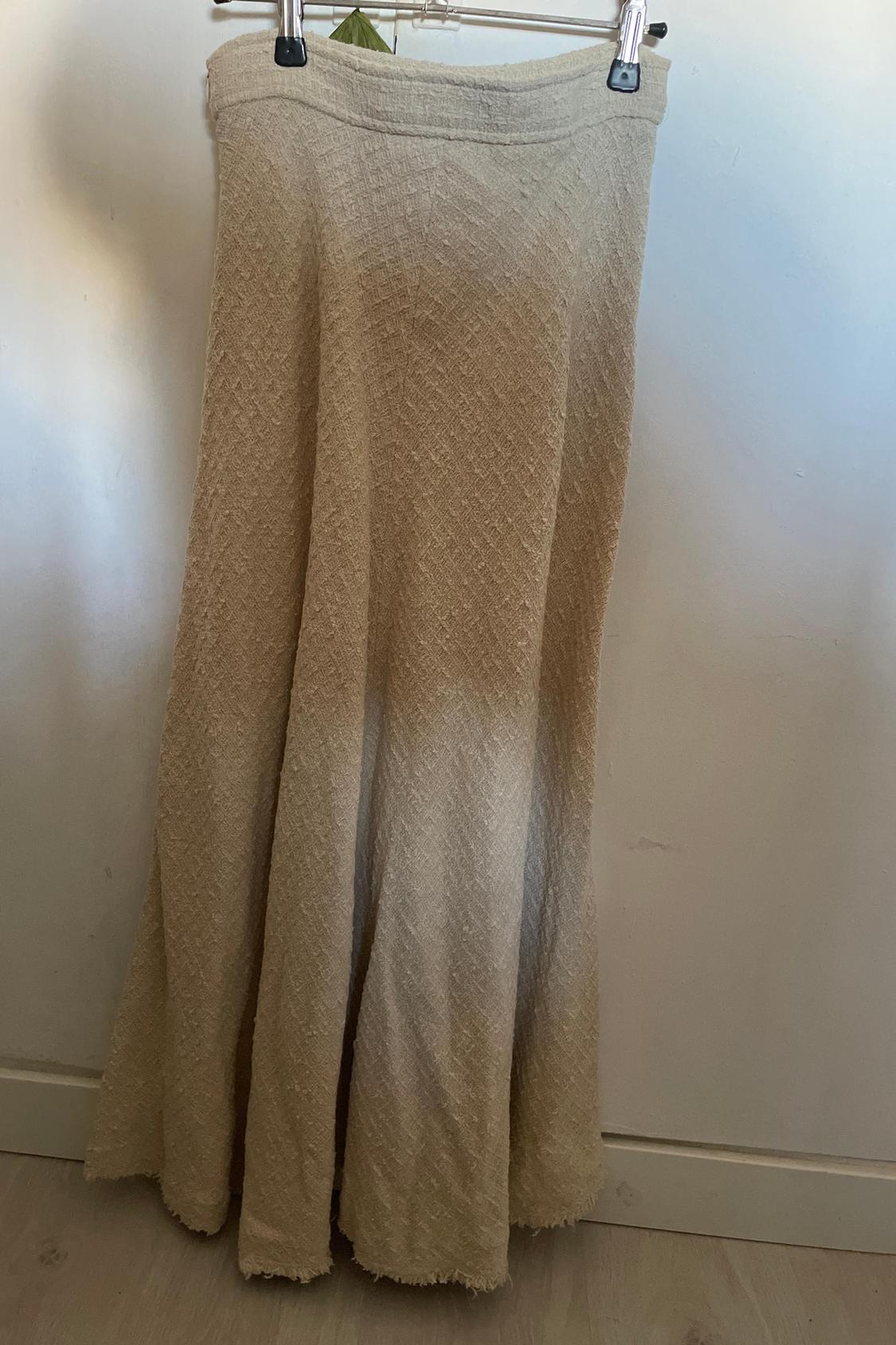 KNIT MIDI SKIRT