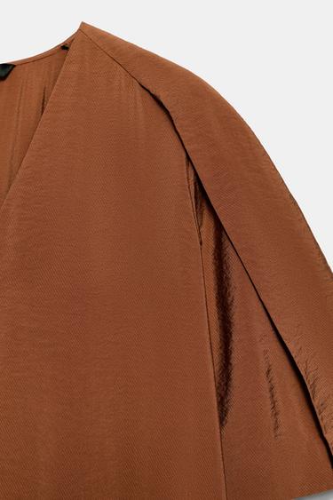 ROBE MI-LONGUE STRUCTURÉE ZW COLLECTION LIMITED EDITION - Tuile de Zara - Image 8