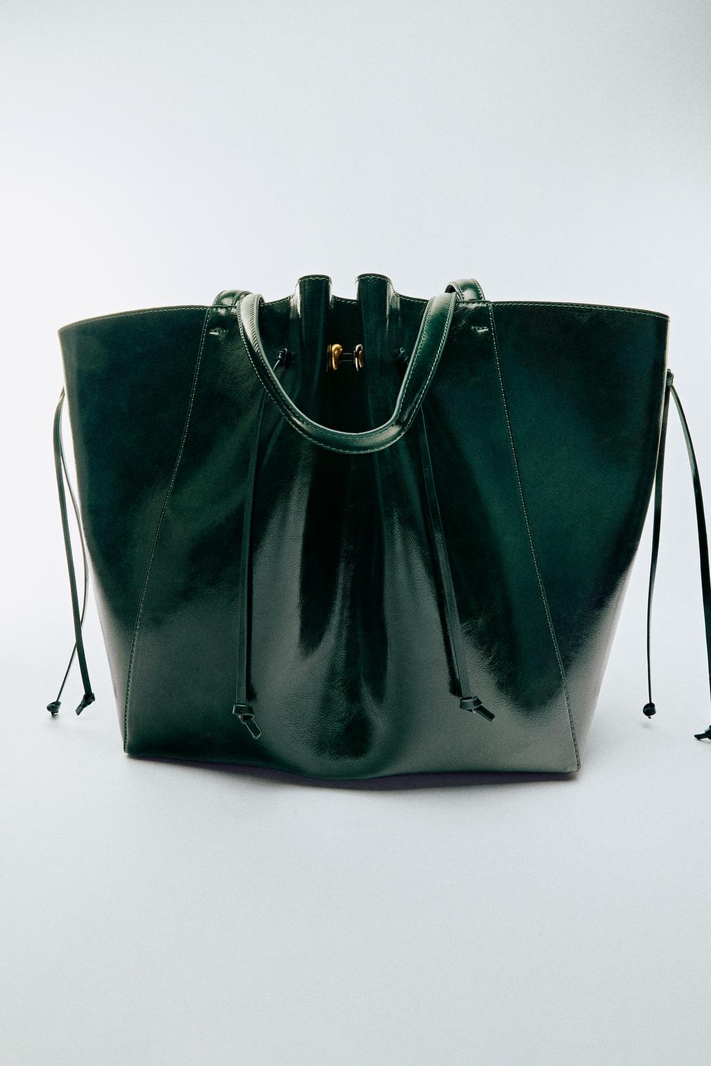 GATHERED TOTE BAG