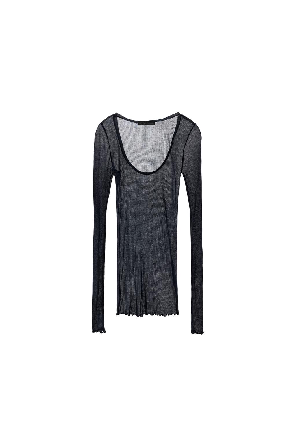 100% MODAL RIBBED T-SHIRT - image 3