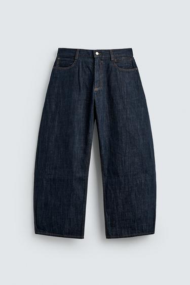 BALLOON FIT JEANS - Indigo by Zara