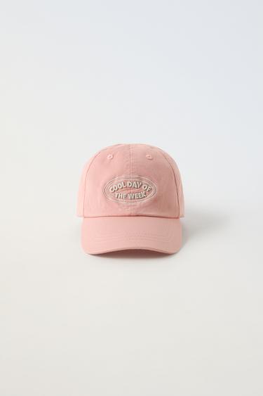 GORRA BORDADO TEXTO - Rosa de Zara