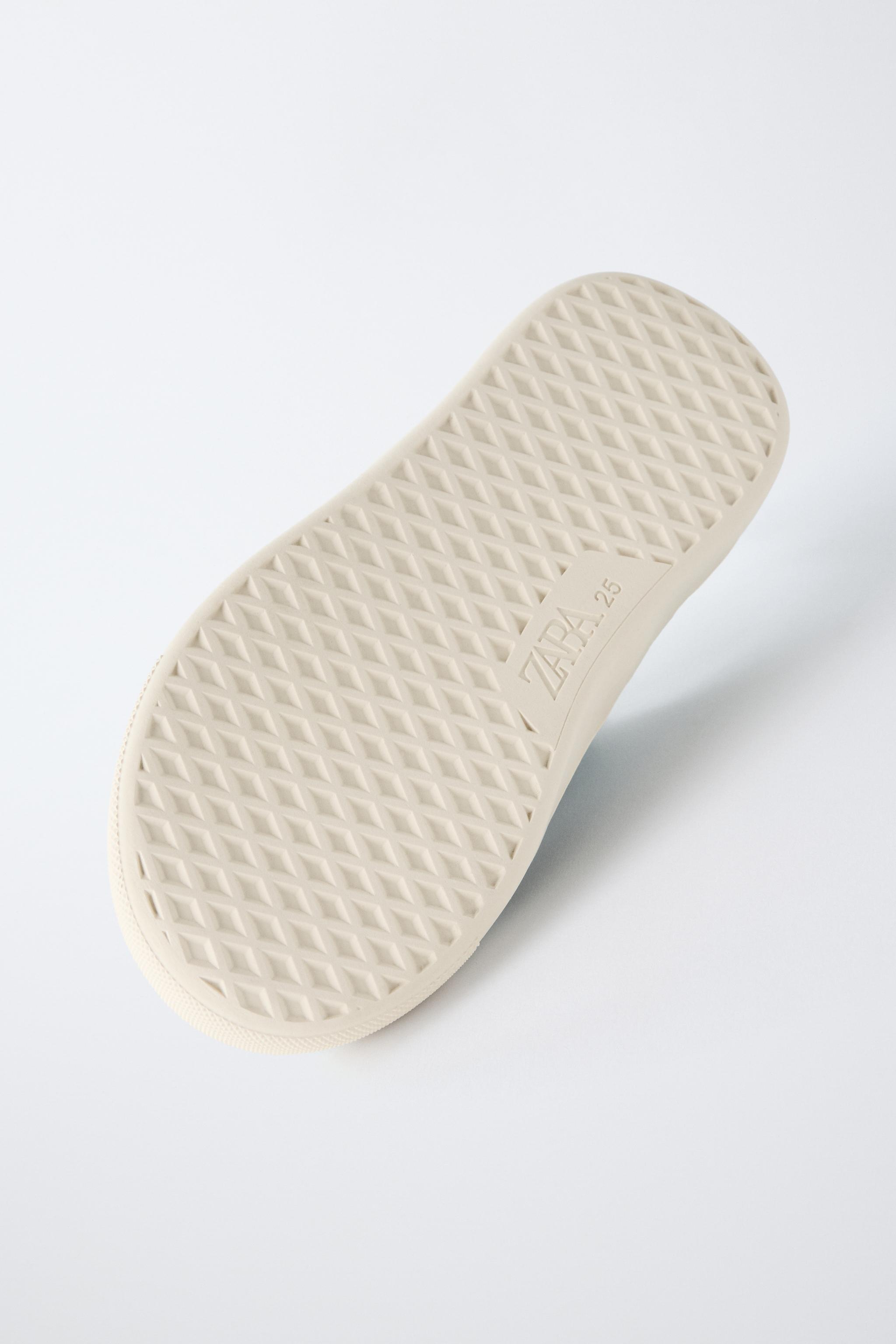 Детские кроссовки Zara CROCODILE PRINT SNEAKERS — фото 8