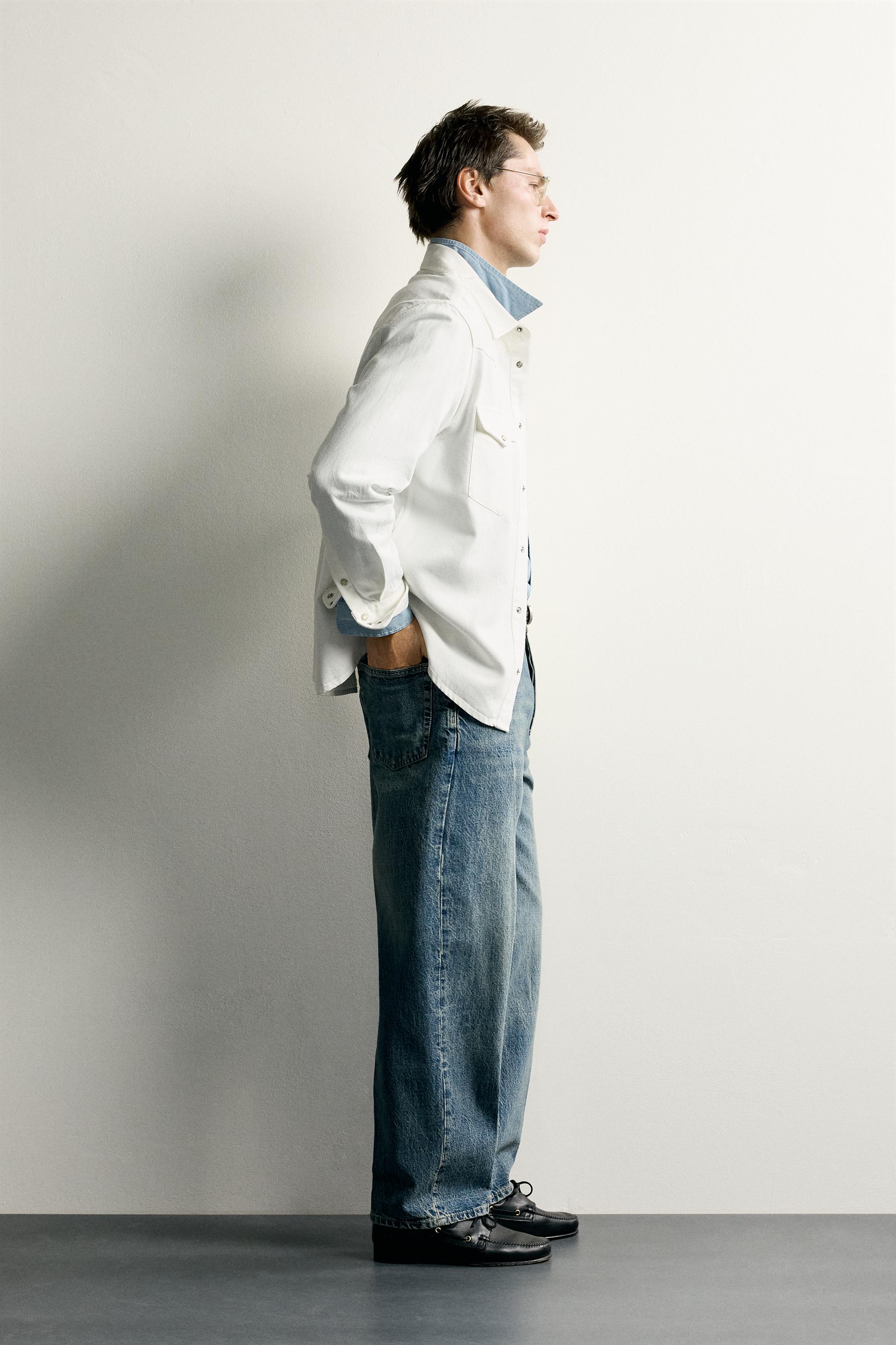 COTTON-LYOCELL REGULAR FIT WESTERN SHIRT