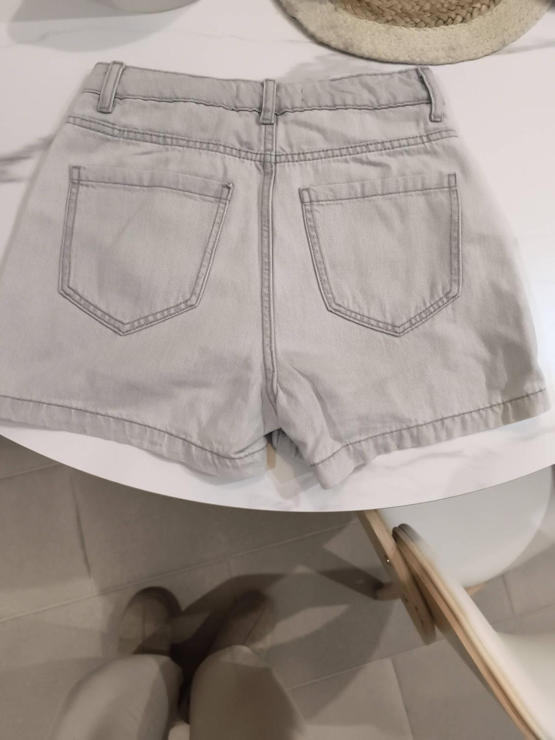 Z1975 DENIM SKORT WITH CROSSOVER FRONT - Image 2