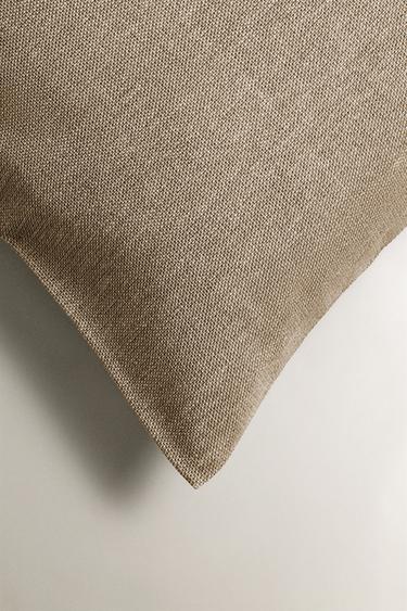 PLAIN CUSHION COVER - Sand by Zara - Image 1